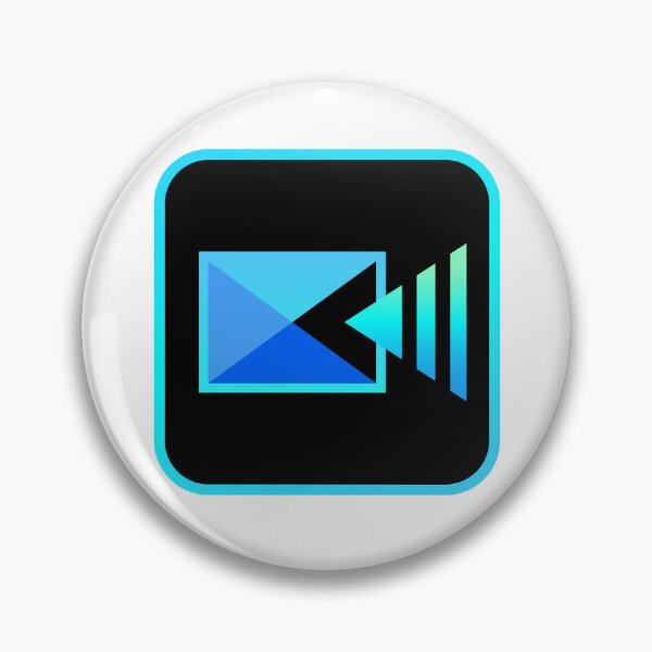 Item preview, PowerDirector App Icon Video Editing Logo designed and sold by Autotred.
