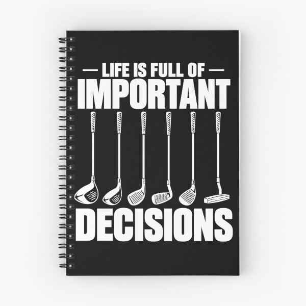 Item preview, Golf Motivation: Life Is Full of Important Decisions designed and sold by ROUX-ART.