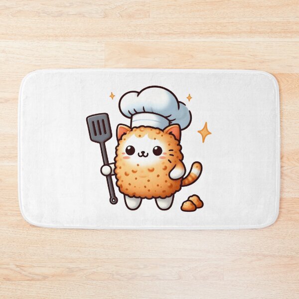 Item preview, Tater Tot Cat Chef | Funny Bonk Kitty Meme designed and sold by StickyGuys.