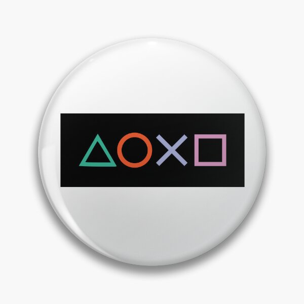 Item preview, PlayStation Controller Buttons Symbols Logo designed and sold by Autotred.