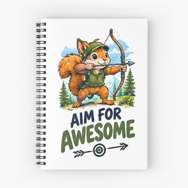Item preview, Aim For Awesome Archery Squirrel Archer designed and sold by Pyt27.