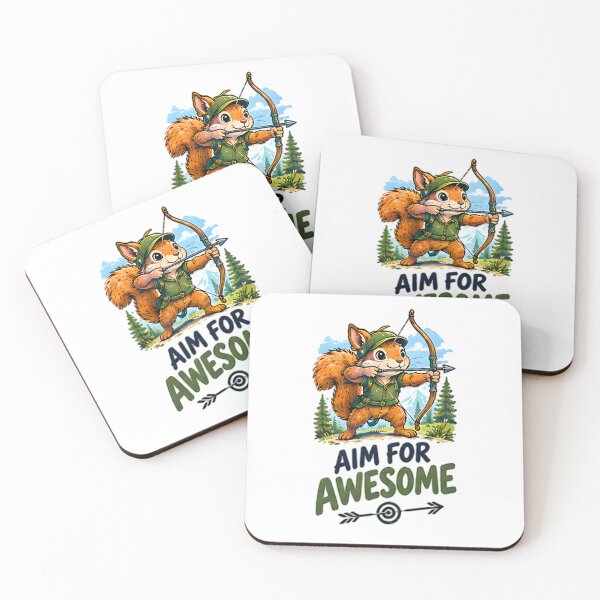 Item preview, Aim For Awesome Archery Squirrel Archer designed and sold by Pyt27.
