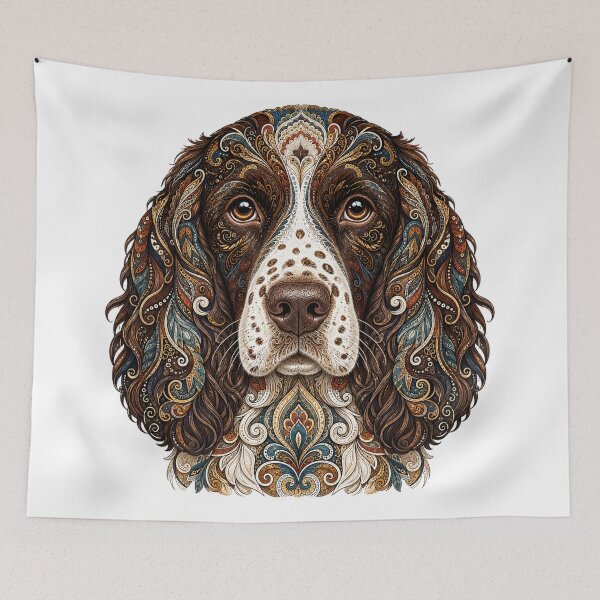 Item preview, English Springer Spaniel designed and sold by PaintedbyCarol.