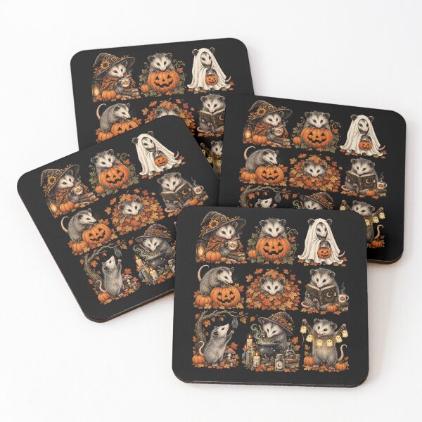 Item preview, Halloween Opossum Autumn Collection designed and sold by ROUX-ART.
