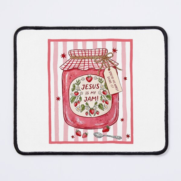 Item preview, Jesus Is My Jam Strawberry Christian Faith designed and sold by thefirstbroo.