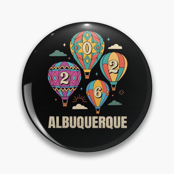Item preview, Albuquerque 2026 Colorful Hot Air Balloon Travel Adventure designed and sold by FreshVibe Prints.