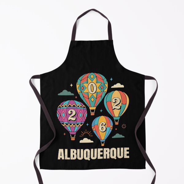 Item preview, Albuquerque 2026 Colorful Hot Air Balloon Travel Adventure designed and sold by FreshVibe Prints.