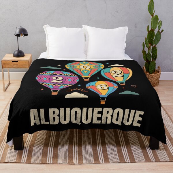 Item preview, Albuquerque 2026 Colorful Hot Air Balloon Travel Adventure designed and sold by FreshVibe Prints.