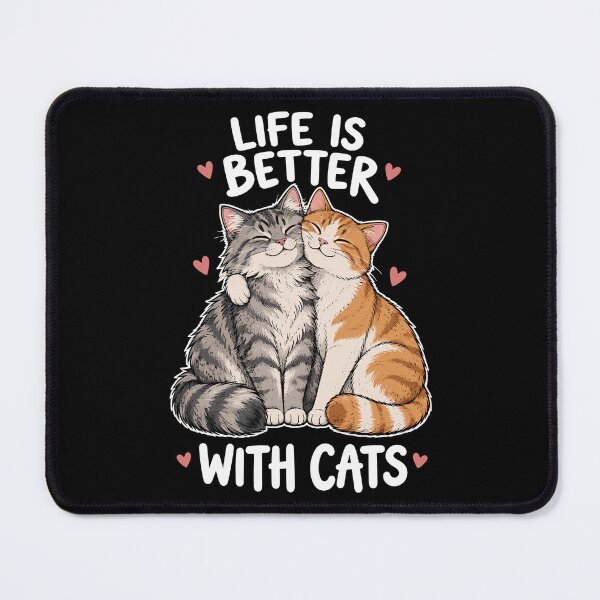Item preview, Life is Better With Cats designed and sold by gordonbwyashop.