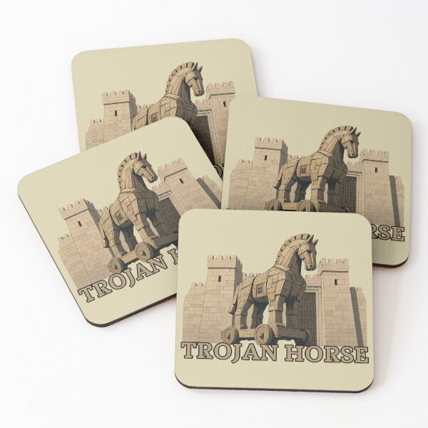 Item preview, The Trojan Horse - Ancient Greek Mythology & History designed and sold by OLYUS.
