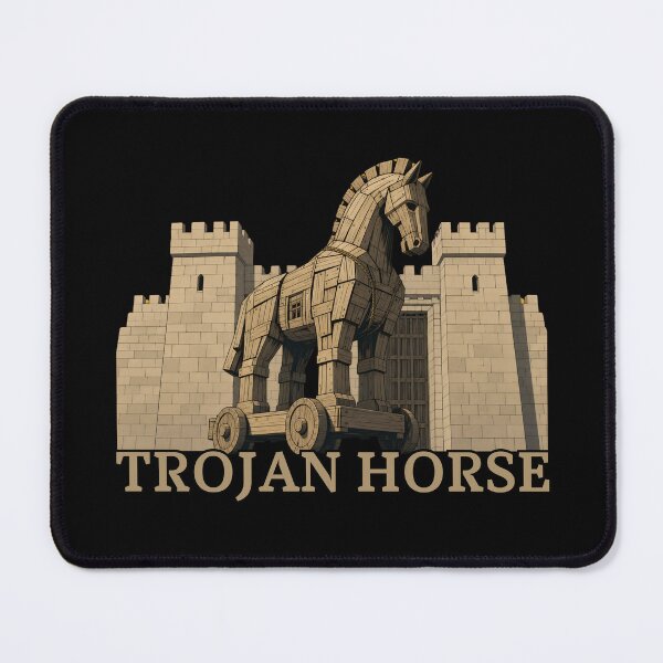 Item preview, The Trojan Horse - Ancient Greek Mythology & History designed and sold by OLYUS.