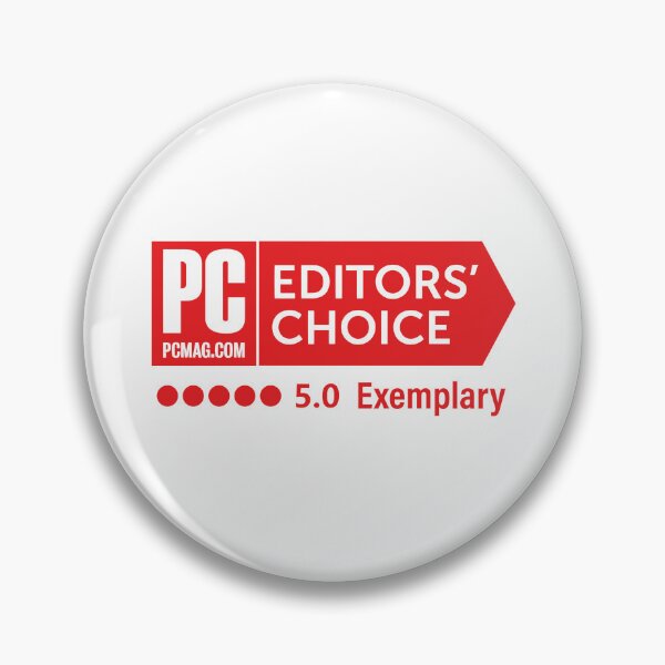 Item preview, PC Mag Editors' Choice 5.0 Exemplary Award Badge Logo designed and sold by Autotred.