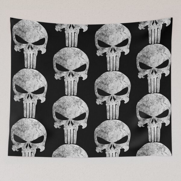 Item preview, Punisher Skull Symbol Marvel Comics Vigilante Emblem designed and sold by thefirstbroo.