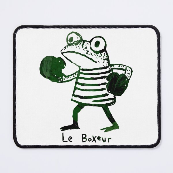 Item preview, Le Boxeur Grenouille designed and sold by Angry Swan Designs.