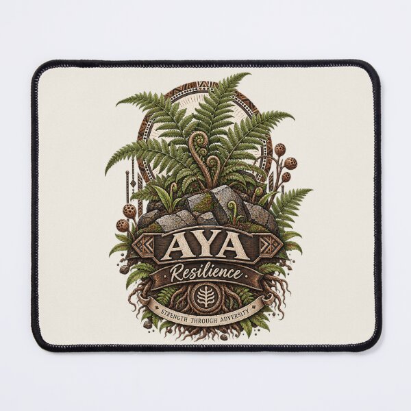 Item preview, Aya – Resilience and Endurance | Adinkra Wisdom Collection designed and sold by 'VARI'.