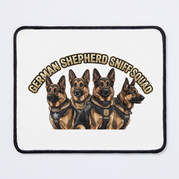 Item preview, German Shepherd Sniff Squad designed and sold by MagicArtzz.
