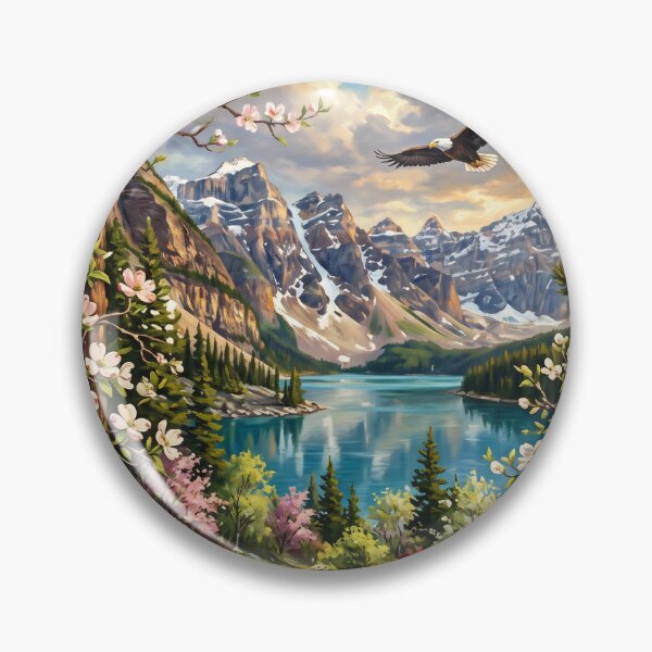 Item preview, Grat lanscape with mountains designed and sold by JC Art Creations.