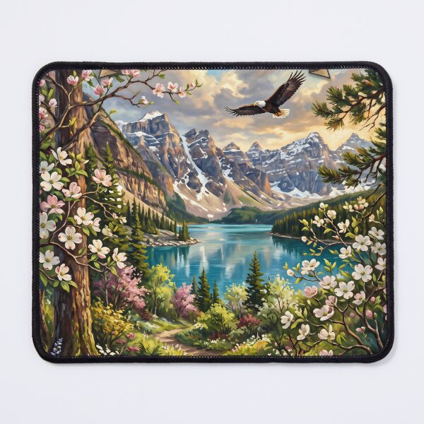 Item preview, Grat lanscape with mountains designed and sold by JC Art Creations.