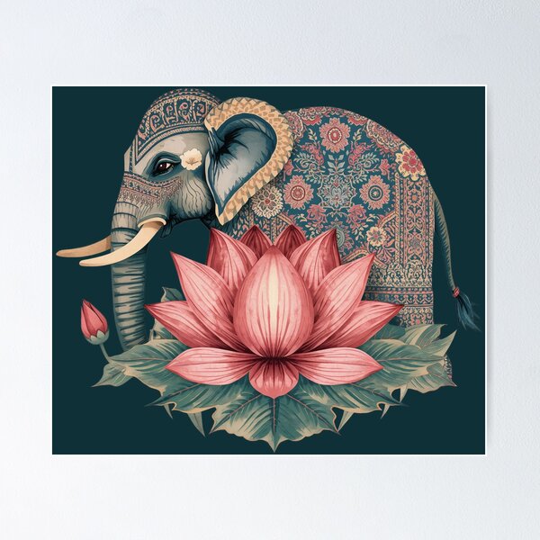 Item preview, The Sacred Majesty: Elephant Lotus Legacy designed and sold by Omtatsat.