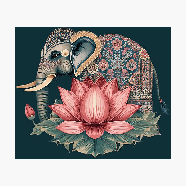 Item preview, The Sacred Majesty: Elephant Lotus Legacy designed and sold by Omtatsat.