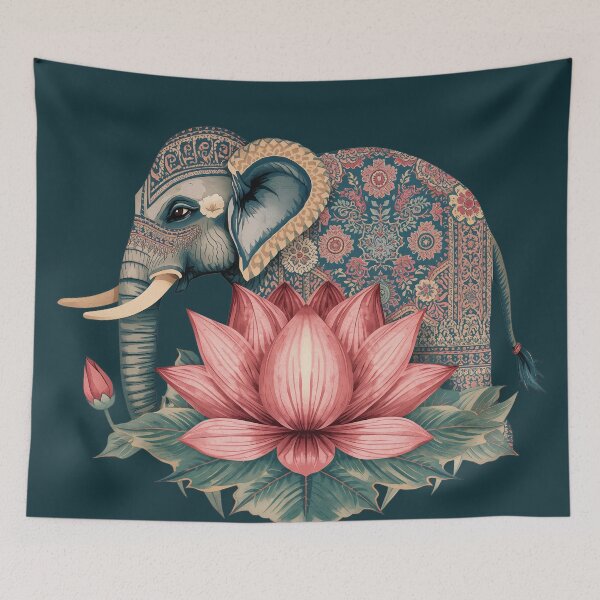 Item preview, The Sacred Majesty: Elephant Lotus Legacy designed and sold by Omtatsat.