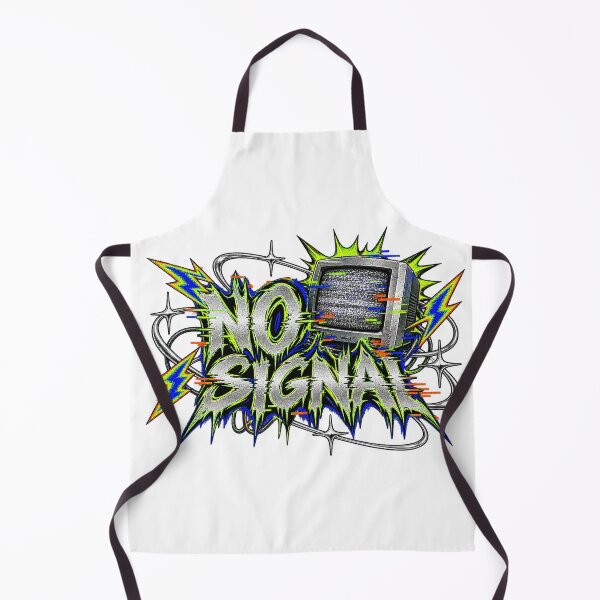 Item preview, No Signal Cyber Graphic designed and sold by CarrotBadminton.