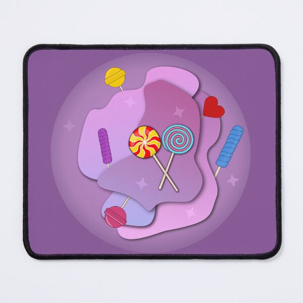 Item preview, Lollipops, stars, purple designed and sold by PoppyPurple.