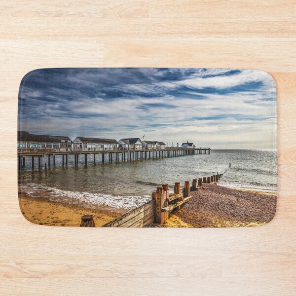 Item preview, Southwold Pier Under Dramatic Skies, Suffolk, UK designed and sold by Paul Thompson Photography.