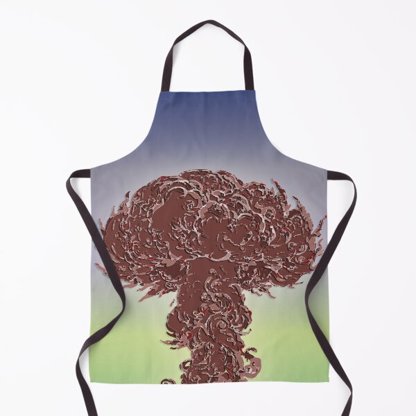 Item preview, Cloud eruption mushroom abstract brown organic designed and sold by Keltoi-art.
