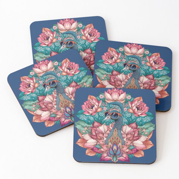 Item preview, Royal Elegance: The Peacock Lotus Legacy designed and sold by Omtatsat.