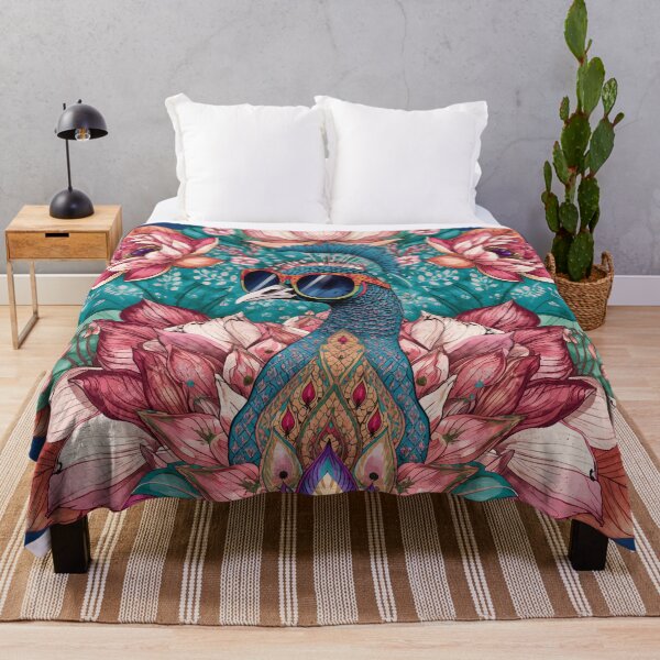 Item preview, Royal Elegance: The Peacock Lotus Legacy designed and sold by Omtatsat.