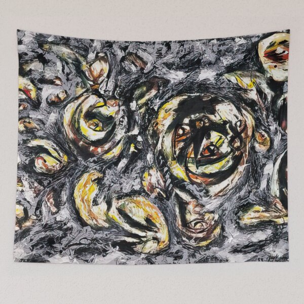 Item preview, Jackson Pollock Abstract Expressionist Painting designed and sold by hg6y.