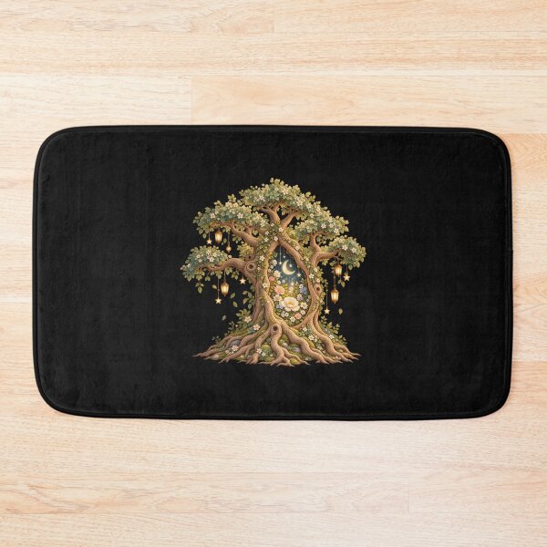 Item preview, Tree of Life Portal - Enchanted Magical Forest & Celestial Moon Graphic designed and sold by Ozyven-Creation.