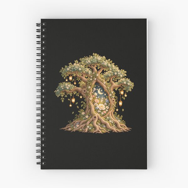 Item preview, Tree of Life Portal - Enchanted Magical Forest & Celestial Moon Graphic designed and sold by Ozyven-Creation.