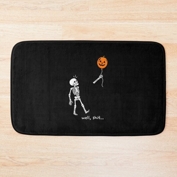 Item preview, Skeleton Balloon Well Shit Halloween designed and sold by SoyLamderma.