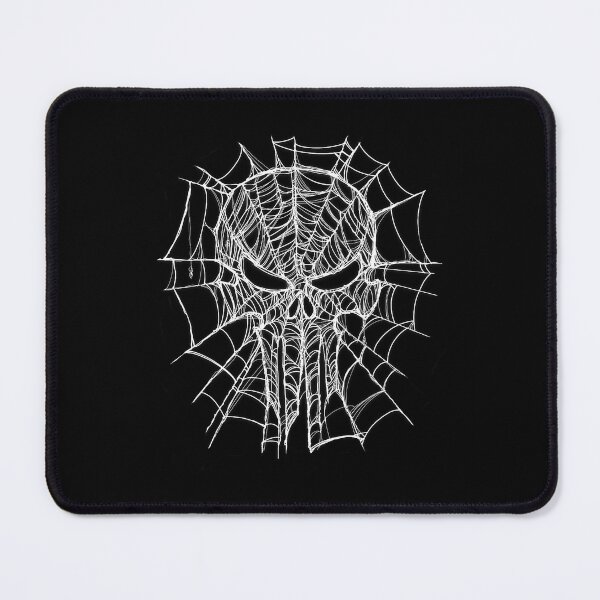 Item preview, Spiderweb Skull Halloween Gothic Horror Fan designed and sold by thefirstbroo.