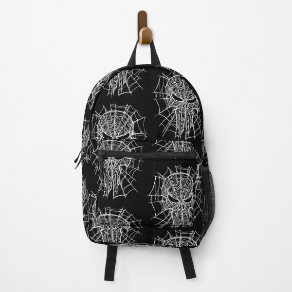 Item preview, Spiderweb Skull Halloween Gothic Horror Fan designed and sold by thefirstbroo.