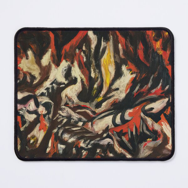 Item preview, Jackson Pollock Abstract Expressionist Painting designed and sold by hg6y.