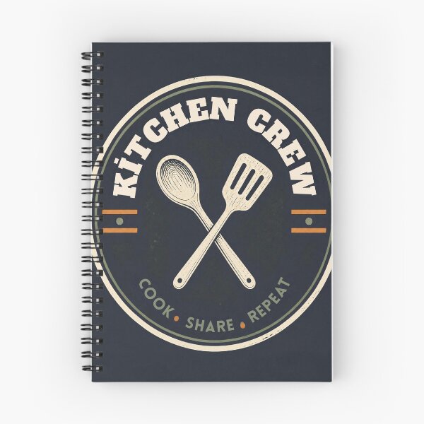 Item preview, Kitchen Crew - Cook Share Repeat Vintage Rozet Tasarımı designed and sold by Mnyusshop.