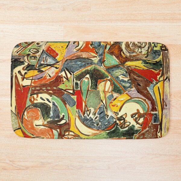 Item preview, Jackson Pollock Abstract Expressionist Painting designed and sold by hg6y.