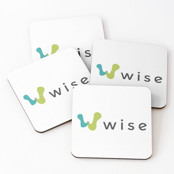 Item preview, Wise Logo Colorful W Icon Fintech Brand designed and sold by Autotred.