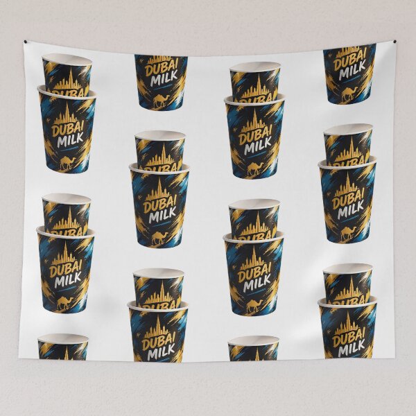Item preview, Dubai Milk / Dubai Skyline and UAE Camel Design designed and sold by AksNoor116.