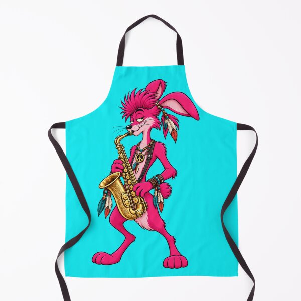 Item preview, Hippie Rabbit Saxophone Groove designed and sold by JanRizz.