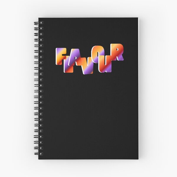 Item preview, FLAVOUR Colorful Typography – Bold Gradient Lettering Design designed and sold by Detroja Typography.