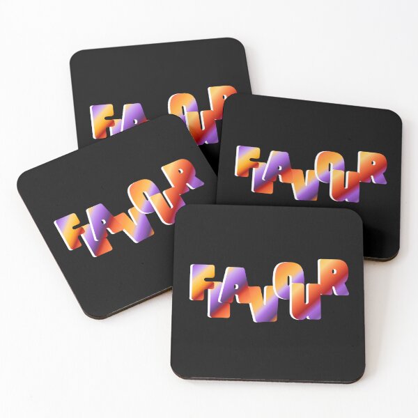 Item preview, FLAVOUR Colorful Typography – Bold Gradient Lettering Design designed and sold by Detroja Typography.
