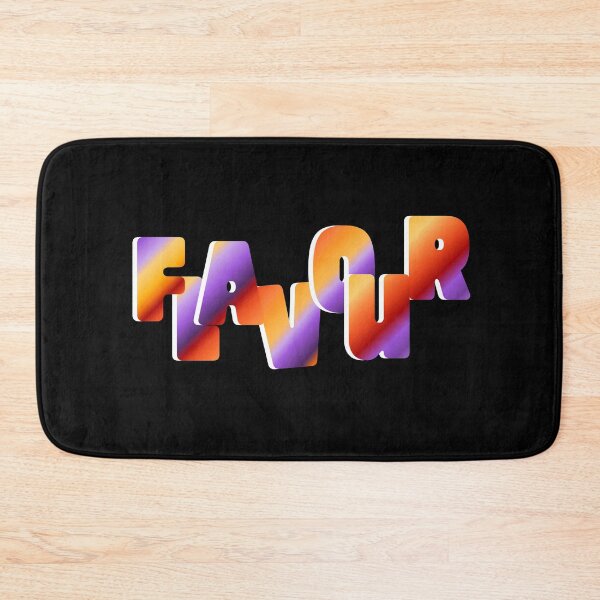 Item preview, FLAVOUR Colorful Typography – Bold Gradient Lettering Design designed and sold by Detroja Typography.