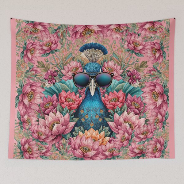 Item preview, Royal Elegance: The Peacock Lotus Legacy designed and sold by Omtatsat.