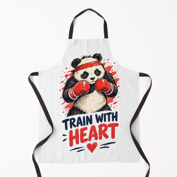 Item preview, Train With Heart Boxing Panda Martial Arts designed and sold by Pyt27.