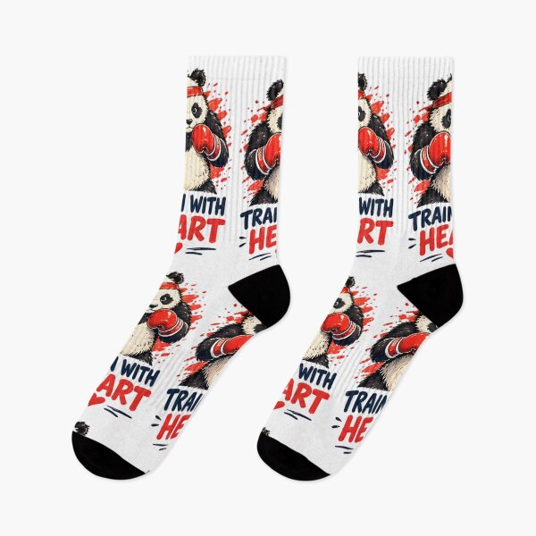 Item preview, Train With Heart Boxing Panda Martial Arts designed and sold by Pyt27.