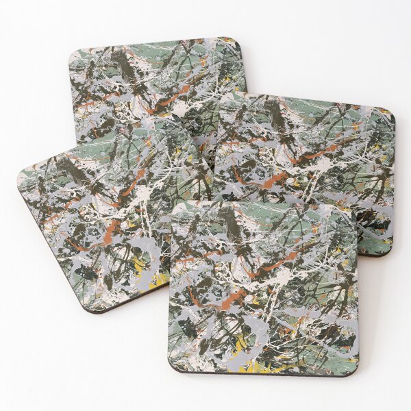 Item preview, Jackson Pollock Abstract Expressionist Painting designed and sold by hg6y.